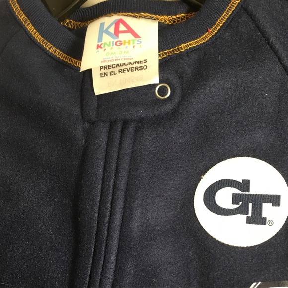 NWOT 2 Georgia Tech Footie Bundle - Picture 2 of 5